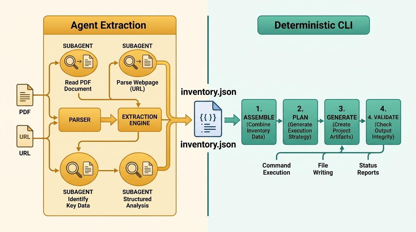 Two-stage architecture